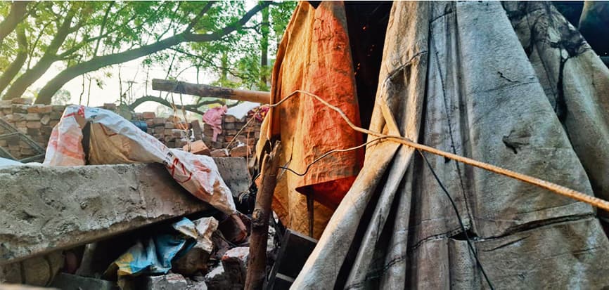 कायमनगर से जीरो माइल तक बननेवाले एनएच से नहीं हट पाया अतिक्रमण