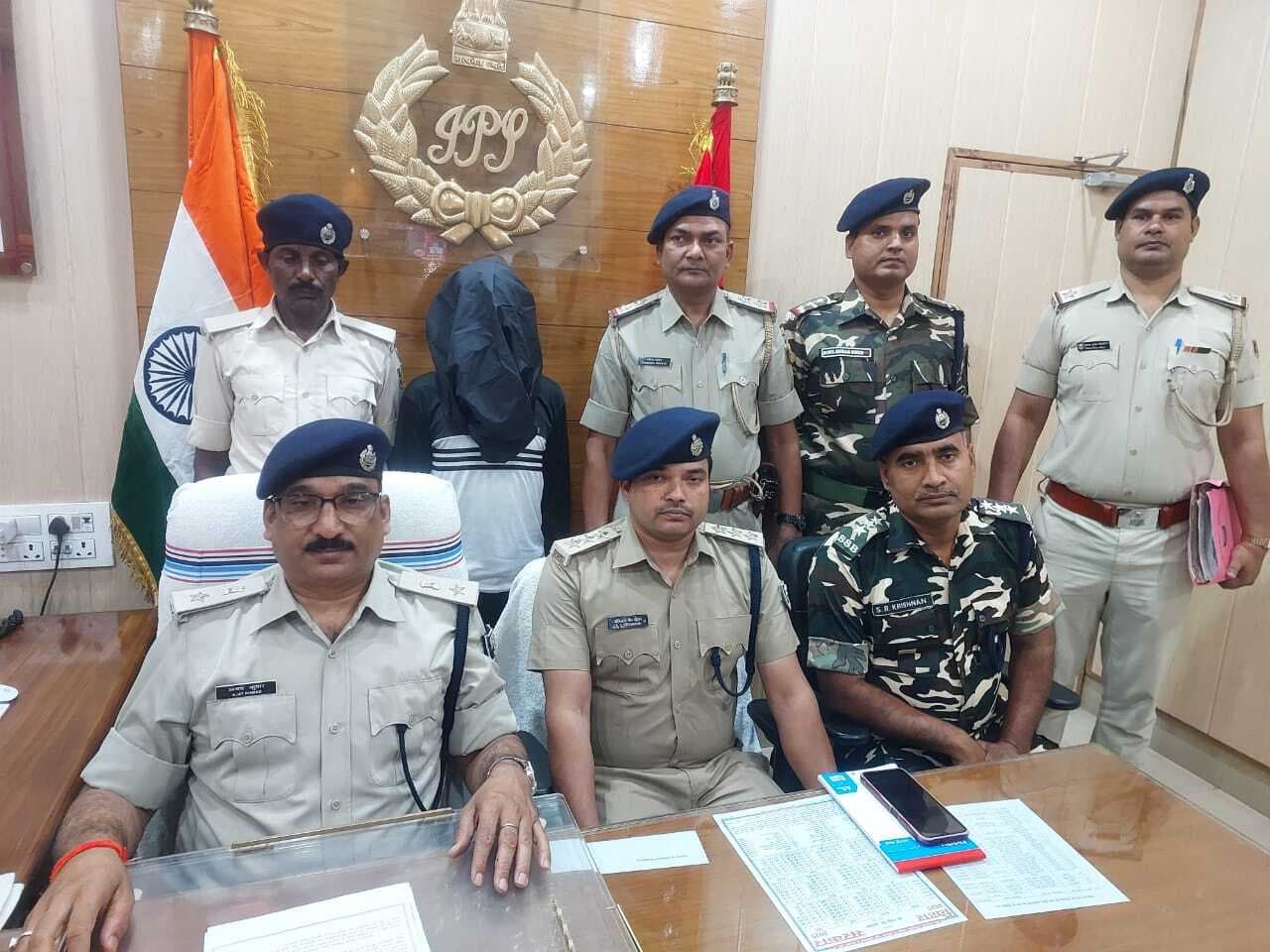 2013 से फरार नक्सली सिकंदर कोड़ा गिरफ्तार