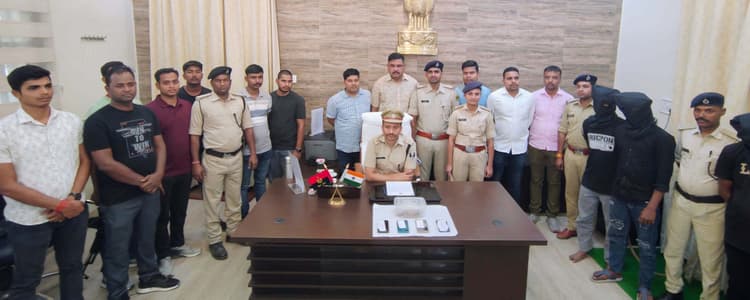 20 लाख मूल्य के 517 ग्राम स्मैक के साथ चार तस्कर गिरफ्तार