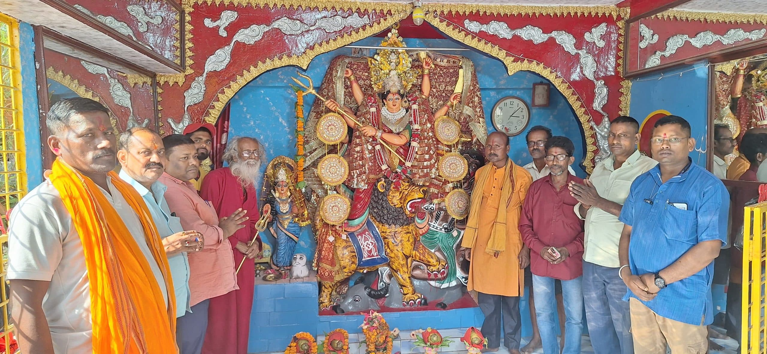 तीन दिनों तक काली मंदिर में लगेगा महाभोग