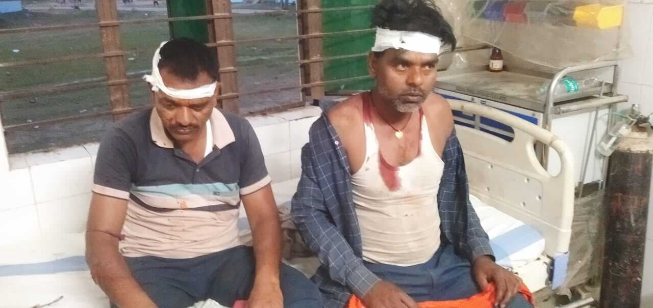 रास्ता विवाद  को लेकर हुई मारपीट, छह जख्मी