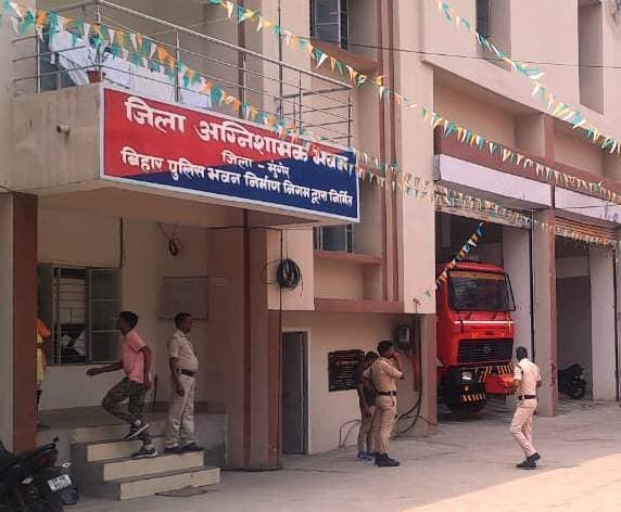 मुंगेर अग्निशमन विभाग को मिलेगा चार बुलेट फायर बाइक