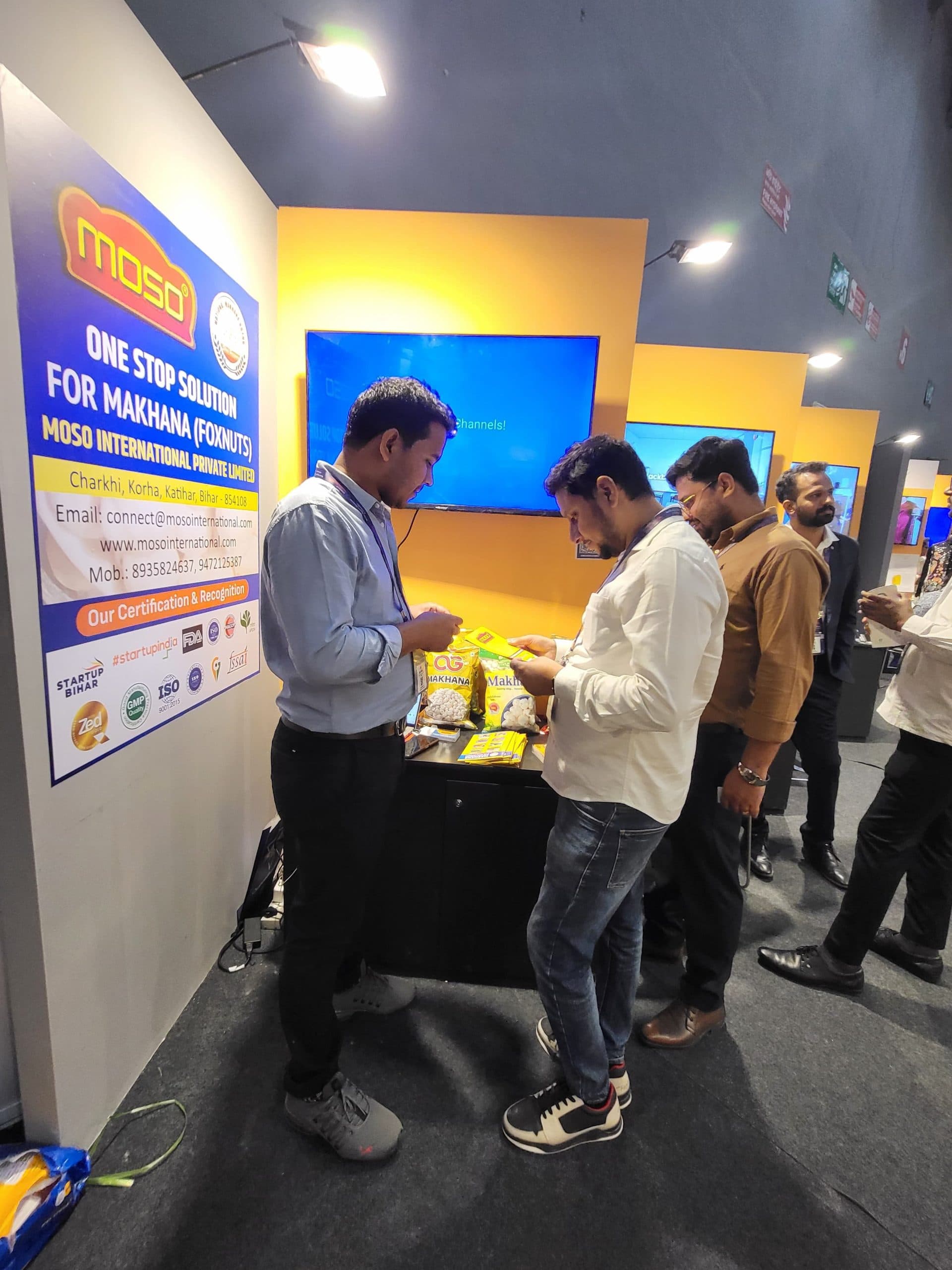 कटिहार का मखाना वैश्विक बाजार में अपनी पहचान बनाने की ओर अग्रसर