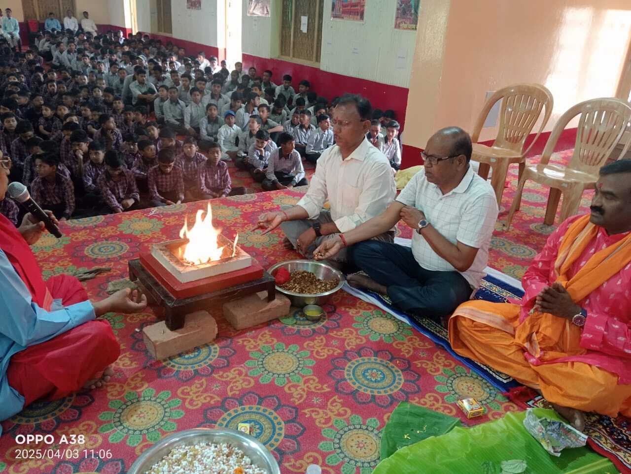 सरस्वती विद्या मंदिर सैनिक स्कूल का नवीन सत्रारंभ