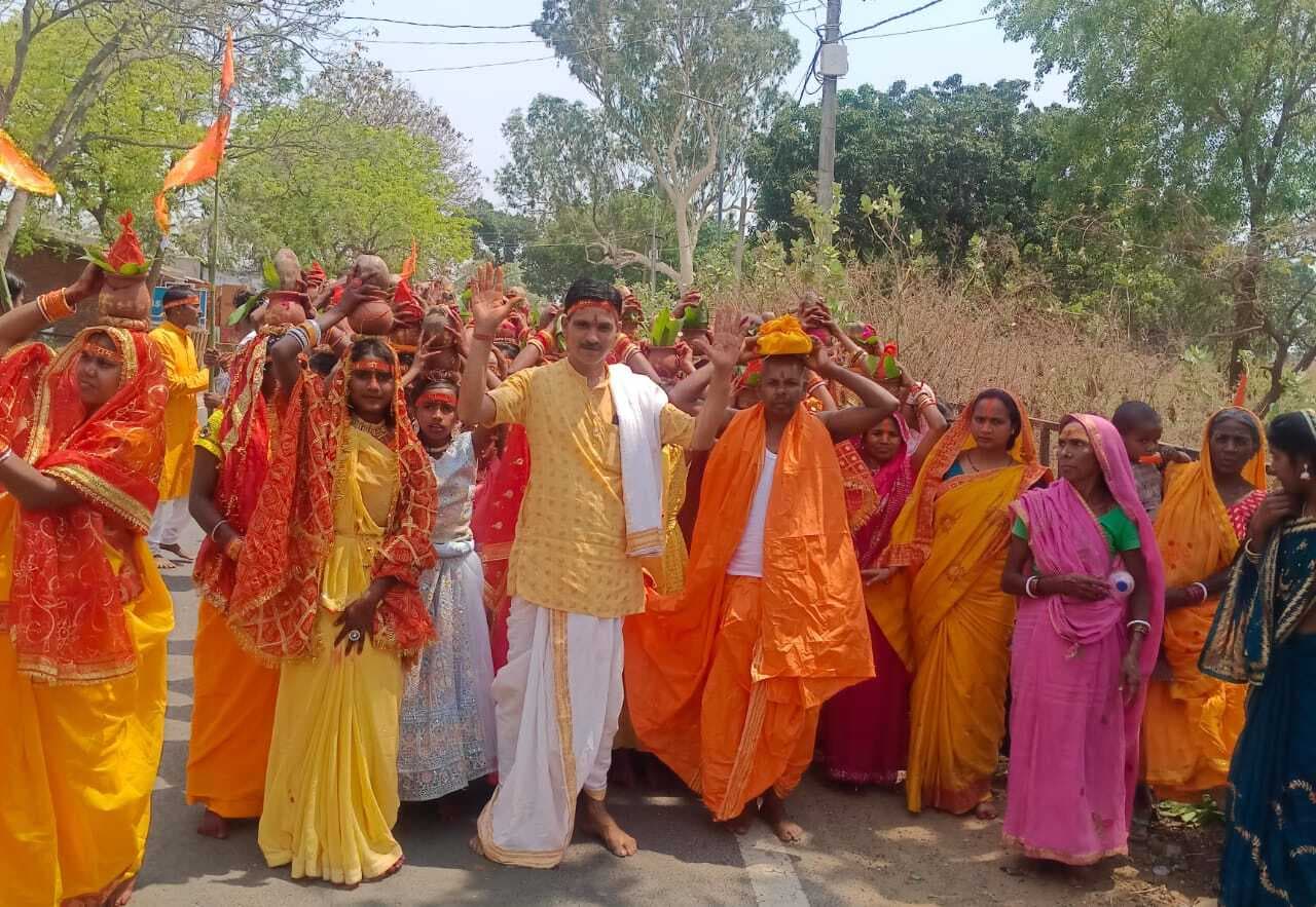 कलश-यात्रा के साथ कैरो में हरिनाम संकीर्तन शुरू