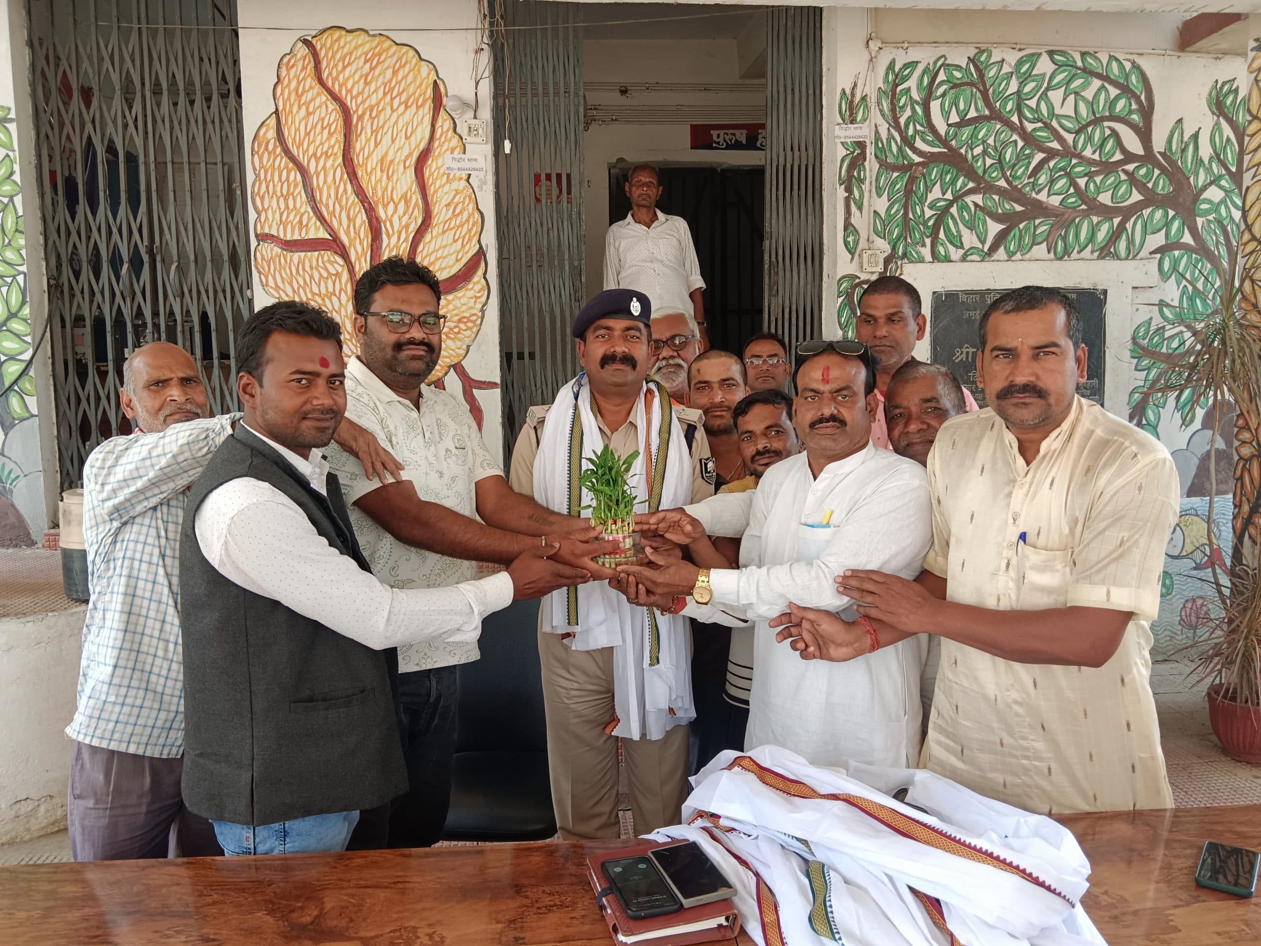 असामाजिक तत्वों पर नकेल कसना प्राथमिकता- नये थानाध्यक्ष