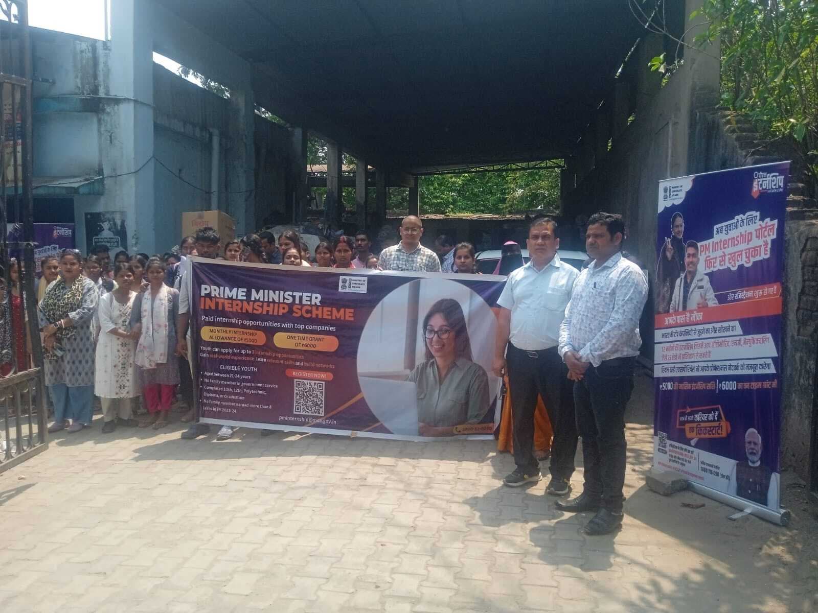 मानगो : 27 युवाओं का पीएम इंटर्नशिप योजना के तहत रजिस्ट्रेशन