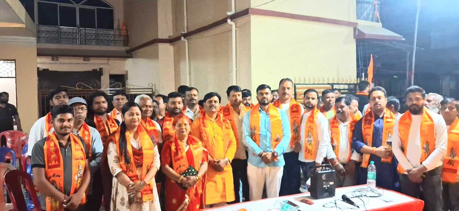 रामनवमी शांति व भाईचारे से मनाने का  निर्णय