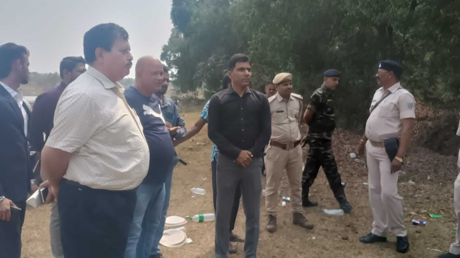 Dhanbad News: मैथन में इको टूरिज्म पार्क बनाने को ले स्थल निरीक्षण