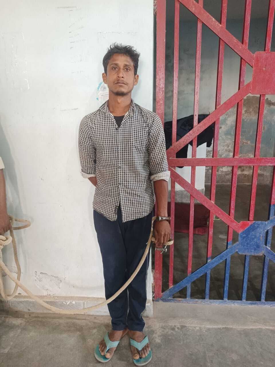 बसुहार गांव से मारपीट मामले के आरोपी को किया गिरफ्तार