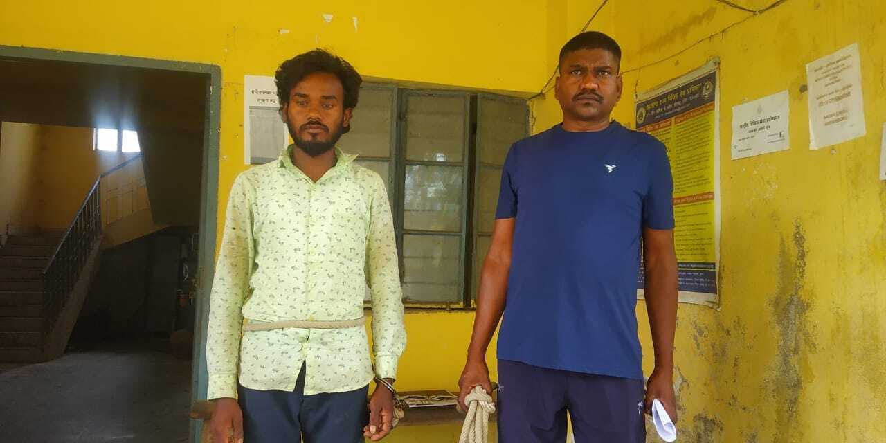 परगणैत के घर हुई डकैती का आरोपी गिरफ्तार