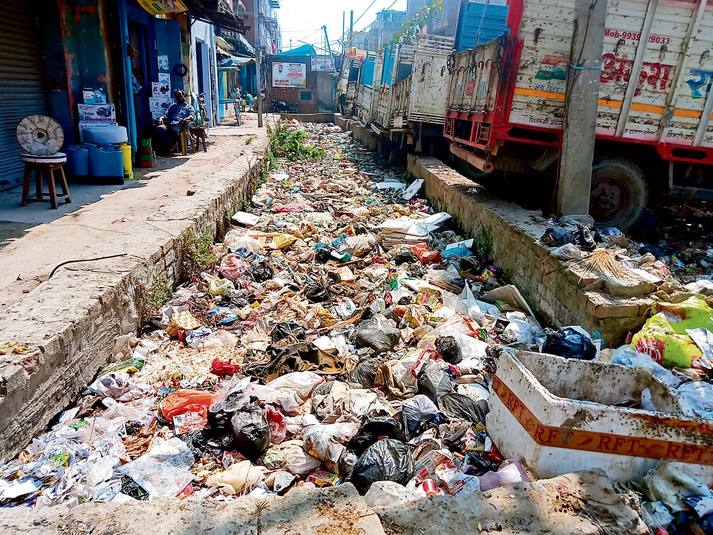 Chhapra News : खनुआ नाला की 1220 मीटर की लंबाई का काम पूरा, 530 मीटर रह गया शेष