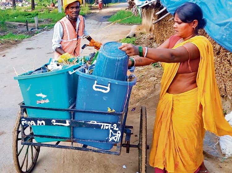 Jehanabad : कचरा उठाव के लिए निर्धारित राशि की नहीं हो पा रही वसूली