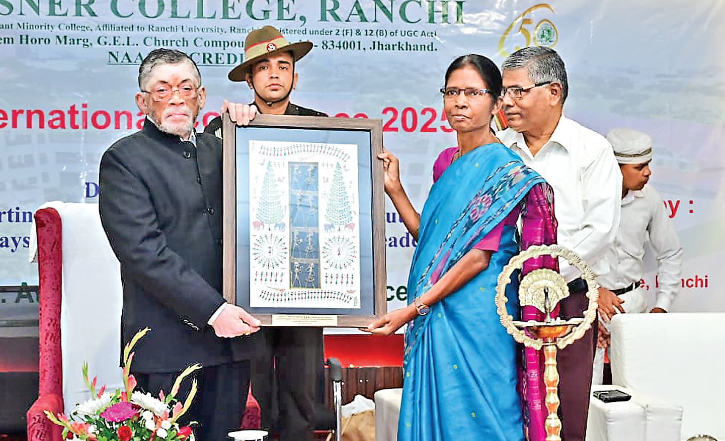 ranchi news : गोस्सनर कॉलेज में अंतरराष्ट्रीय सेमिनार का आयोजन, राज्यपाल ने कहा : भारत दुनिया का तीसरा सबसे बड़ा स्टार्टअप हब