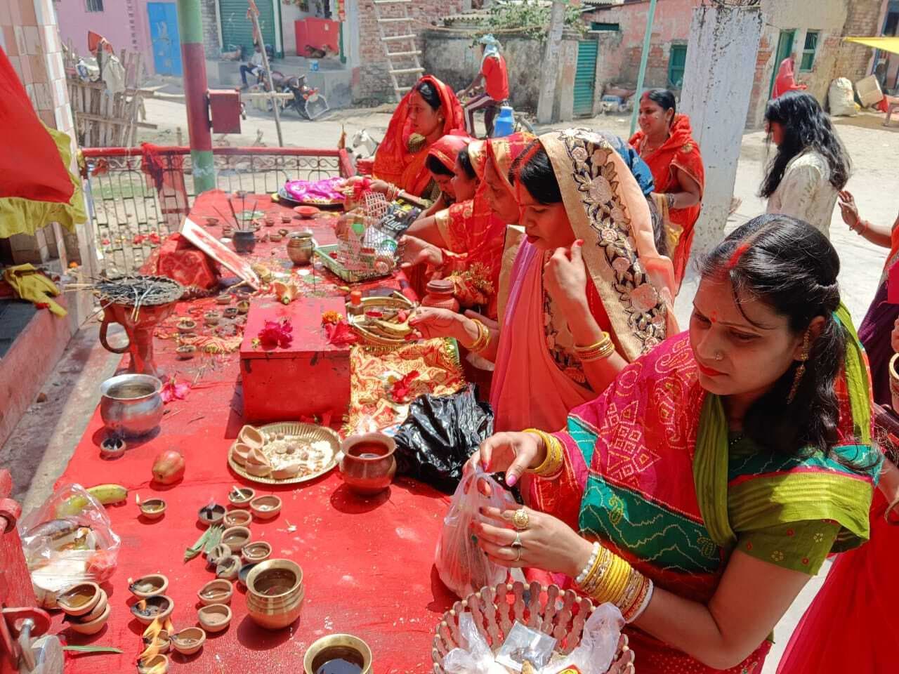 पंचवटी चौक पर 44 वर्षो से लगातार हो रही रामनवमी पूजा