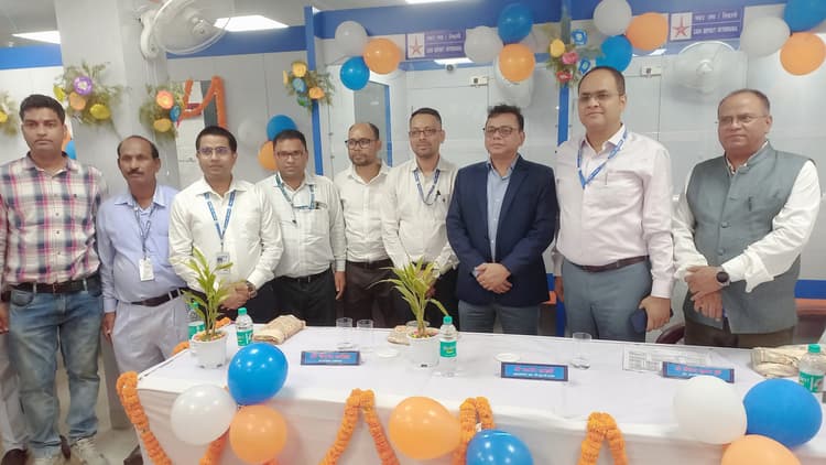 बैंक ऑफ इंडिया मनिहारी शाखा नये भवन में शिफ्ट