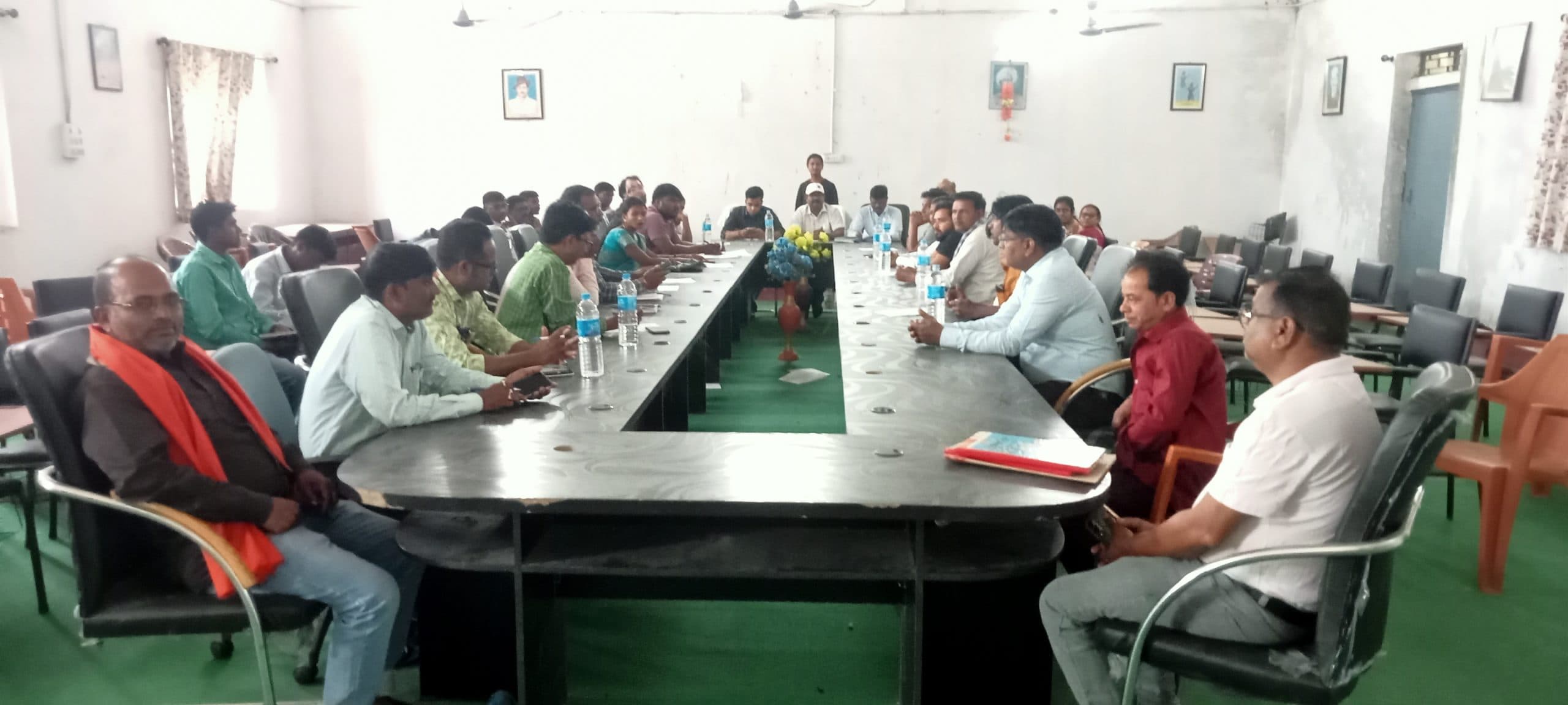 पंसस की बैठक में सदस्यों ने उठाया पेयजल संकट का मुद्दा