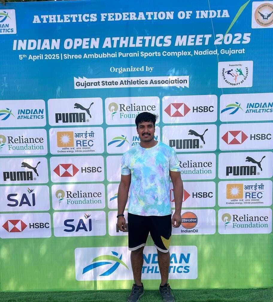 Deoghar news : देवघर के रामानंद सिंह ने 49.01 मीटर डिस्कस फेंक कर झारखंड के लिए जीता ब्रॉन्ज