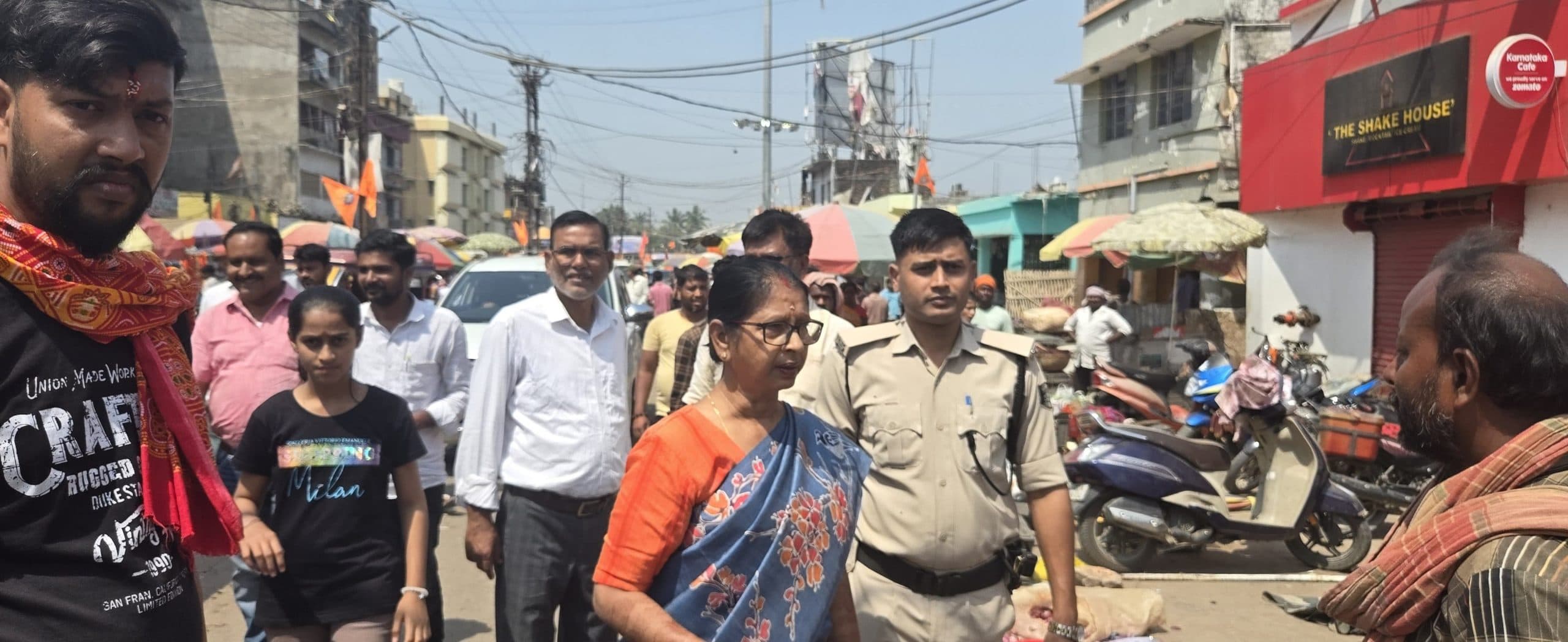 रामनवमी शोभा यात्रा को लेकर शहर के प्रमुख रास्तों का महापौर ने लिया जायजा