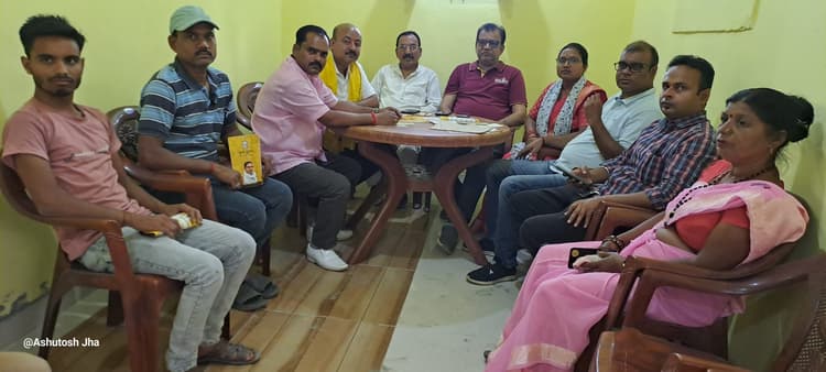 जनसुराज की ''''बदलाव रैली'''' को सफल बनाने के लिए कार्यकर्ताओं ने लिया संकल्प