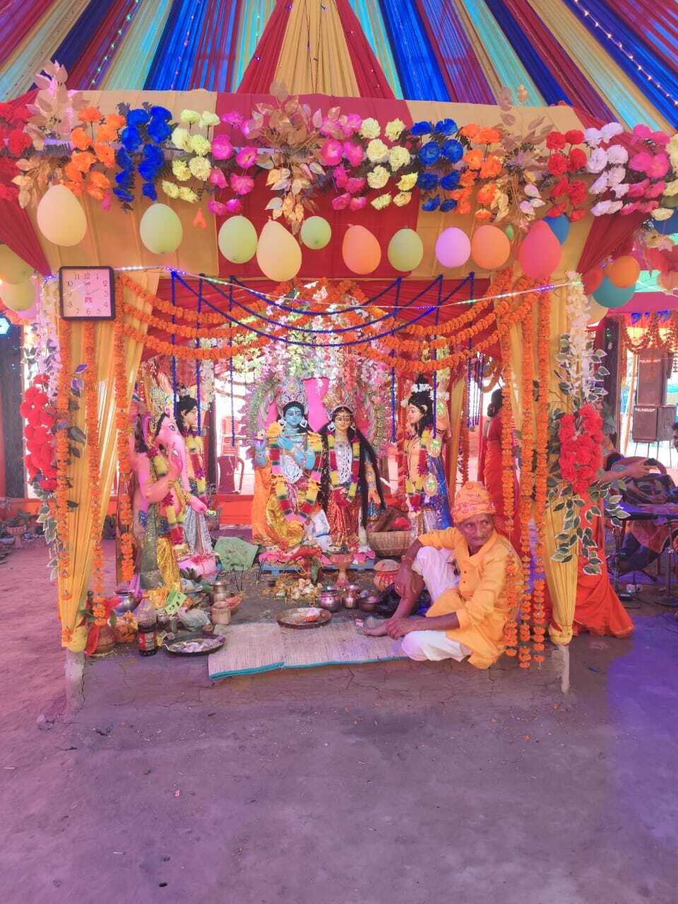 कलशयात्रा के साथ अखंड हरिनाम संकीर्तन शुरू