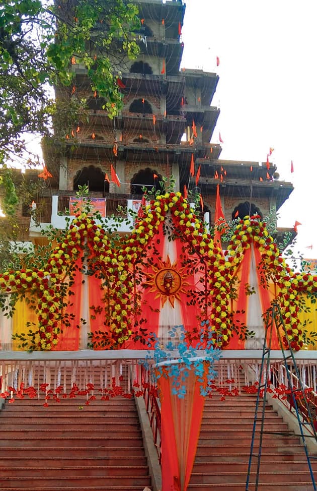 hajipur news. रामनवमी पर आज निकलेगी शोभायात्रा, राममय हुआ माहौल