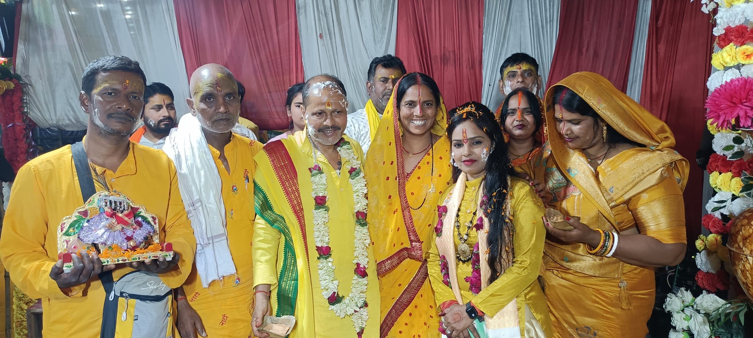 श्रीमद्भागवत कथा में भगवान श्रीकृष्ण की बाल लीला व गोवर्धन पूजा का किया वर्णन