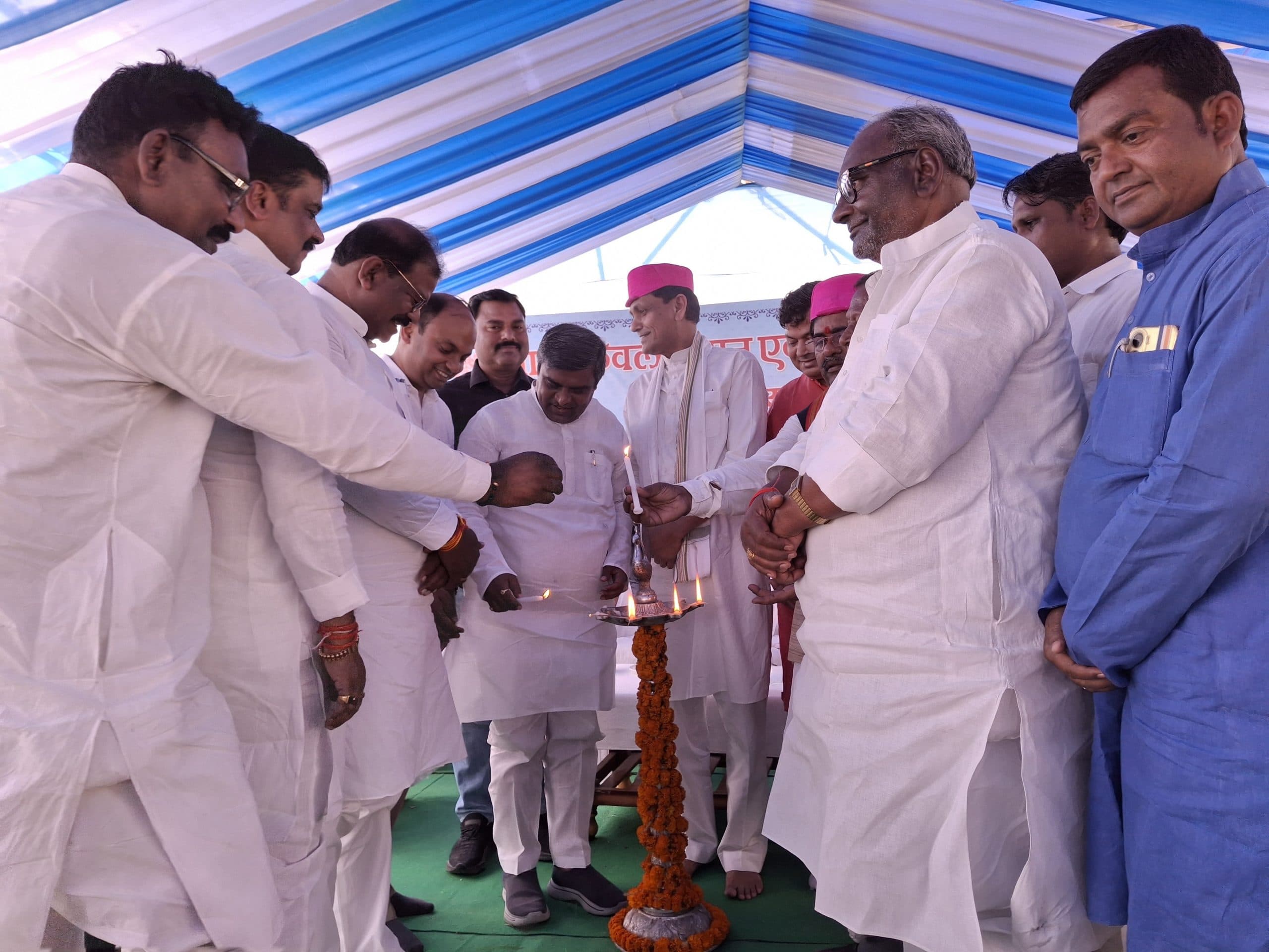 Religious news from Samastipur:गंगा को नून व गंडक नदी में जोड़ कर समस्तीपुर को मिलेगा पानी: डॉ राजभूषण