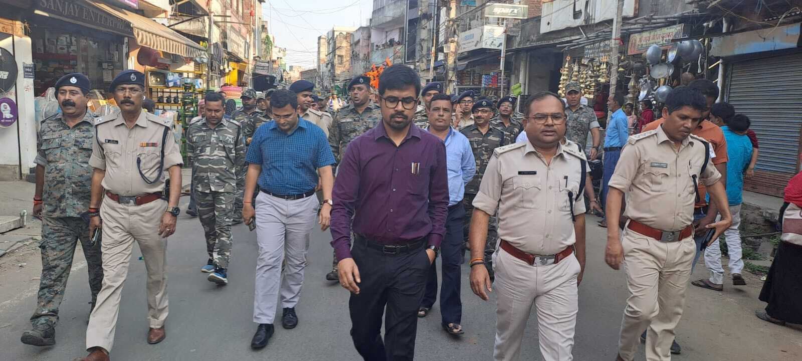 Giridih News :रामनवमी को लेकर गिरिडीह जिले में सुरक्षा की चाक-चौबंद व्यवस्था