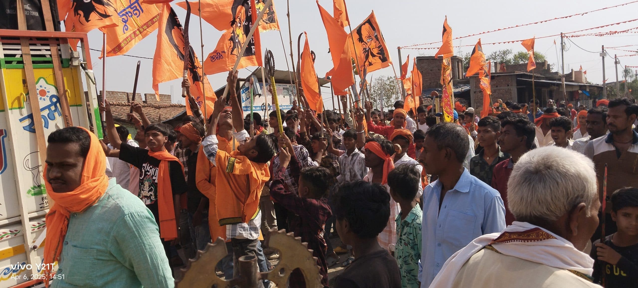 बांकेबाजार प्रखंड में हर्षोल्लास के साथ मनाया गया रामनवमी के त्योहार