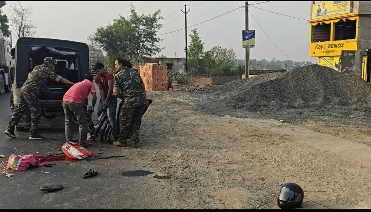 अलग-अलग हादसों में महिला समेत दो की मौत