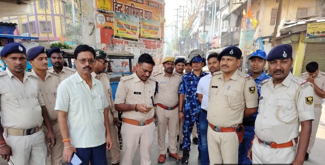 कड़ी सुरक्षा के बीच संपन्न हुआ रामनवमी व चैती नवरात्र