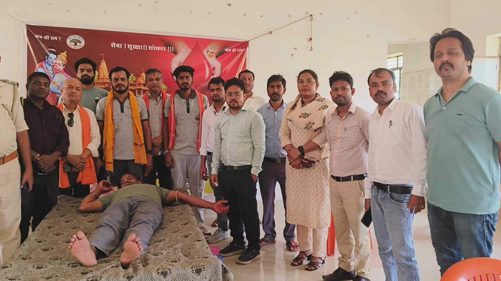 रामनवमी पर रक्तदान शिविर आयोजित