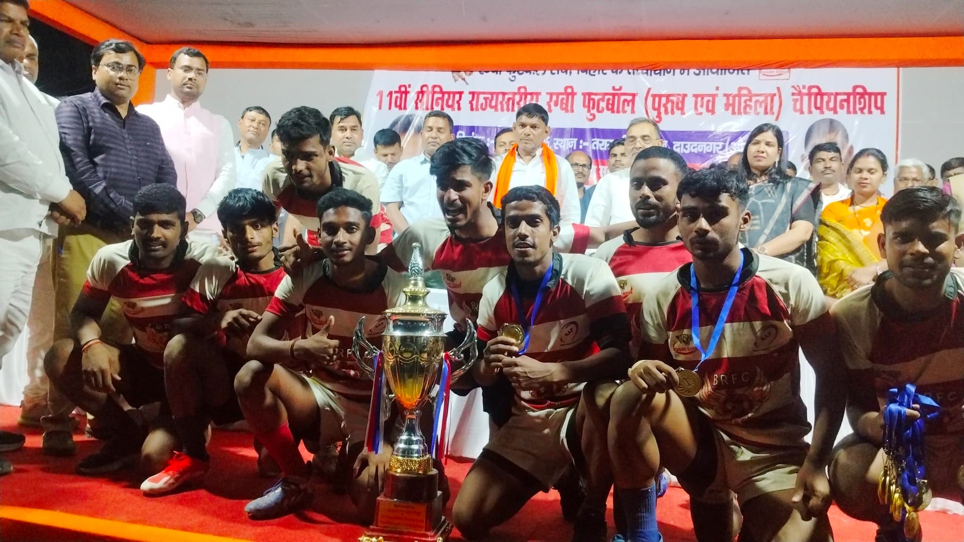 महिला वर्ग में नालंदा की टीम बनी विजेता