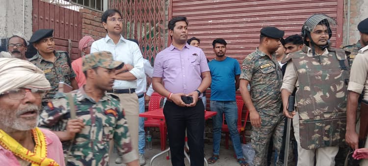 कड़ी सुरक्षा व्यवस्था के बीच मनायी गयी रामनवमी, निकाला गया शोभायात्रा