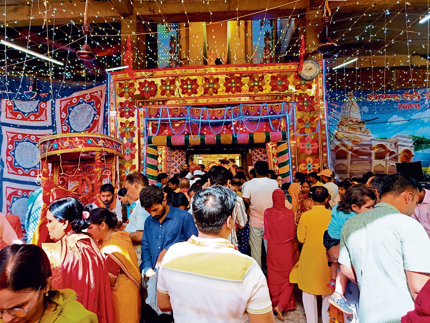 नवरात्रि पर मां आरण्य देवी के दर्शन को उमड़े भक्त