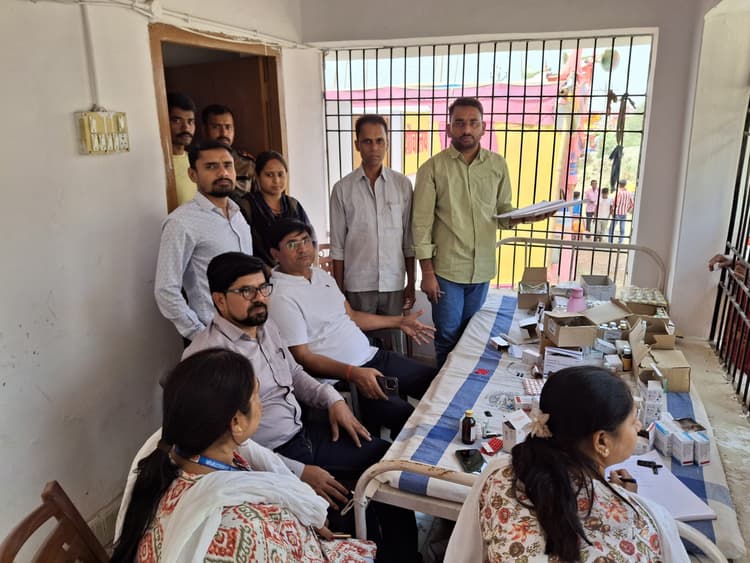 Ram Navami news from Samastipur:राजकीय मेले के स्वास्थ्य कैंप में हुआ 1200 से ज्यादा रोगियों का इलाज