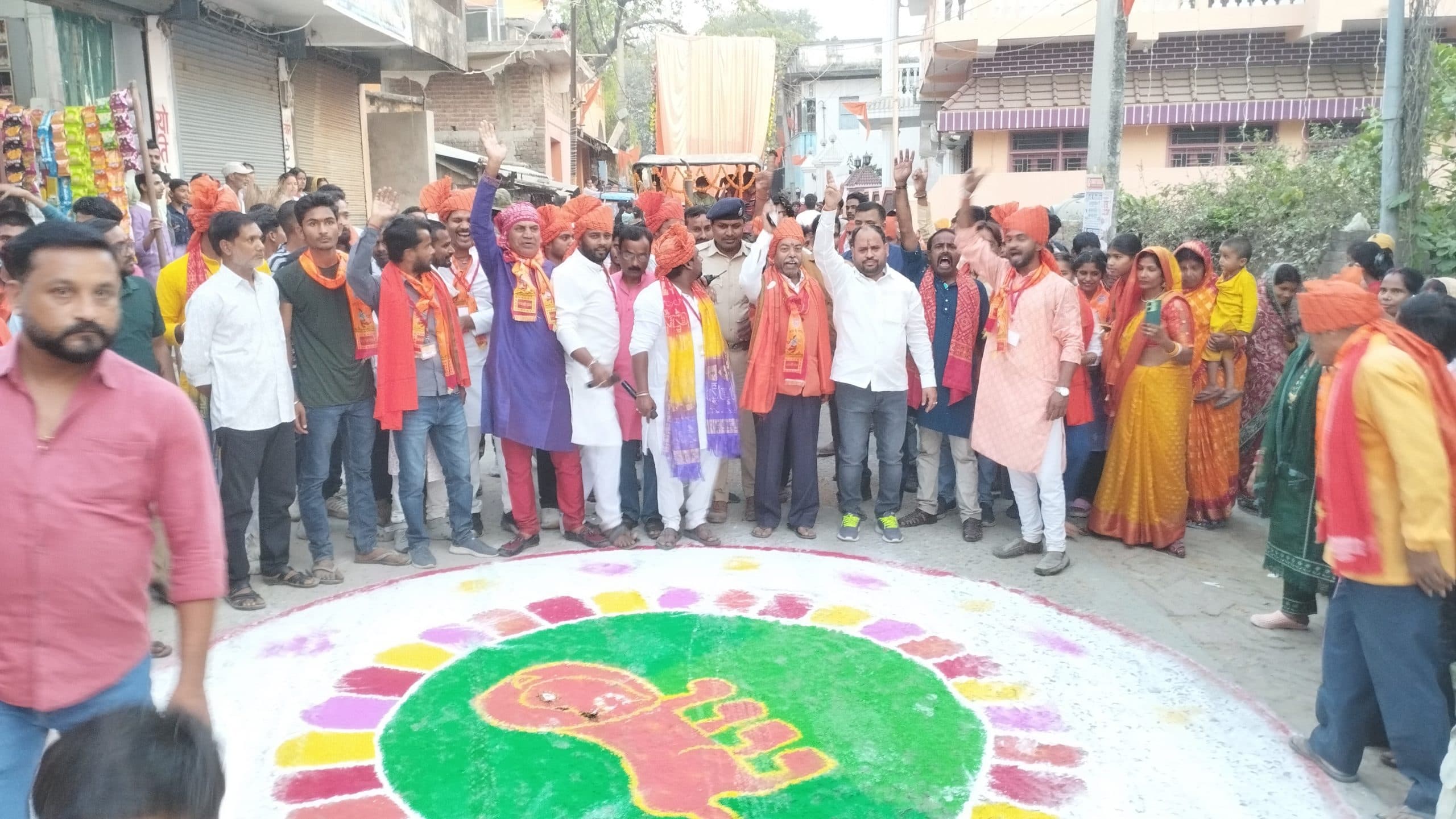 Ram Navami news from Samastipur:रामनवमी के अवसर पर निकली भव्य शोभा यात्रा