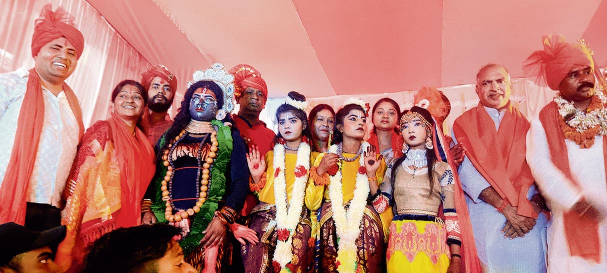 Gaya News : भगवान श्रीराम का भव्य दरबार देख लोग हुए अभिभूत