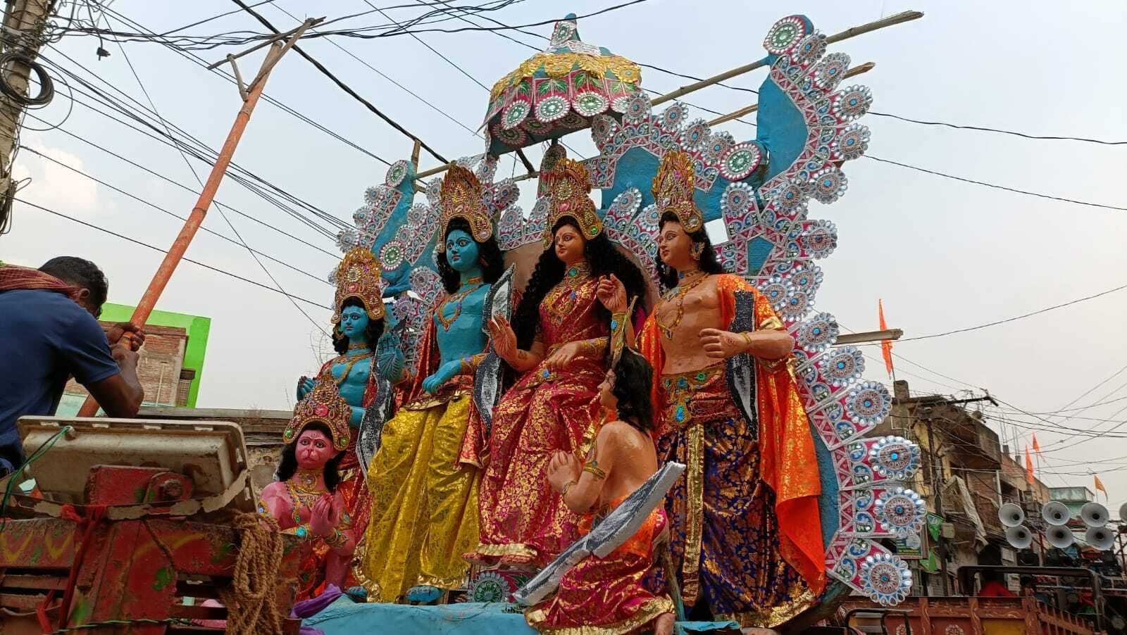 महावीरी पताके व जुलूस से श्रीराममय दिखी उपराजधानी