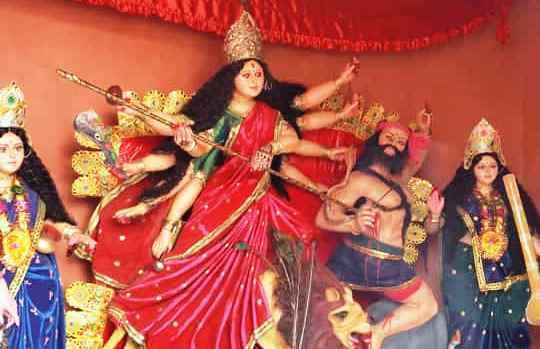 Bhagalpur news रामनवमी पर राममय हुई अजगैवीनगरी, दुर्गा मंदिरों में उमड़ी भीड़