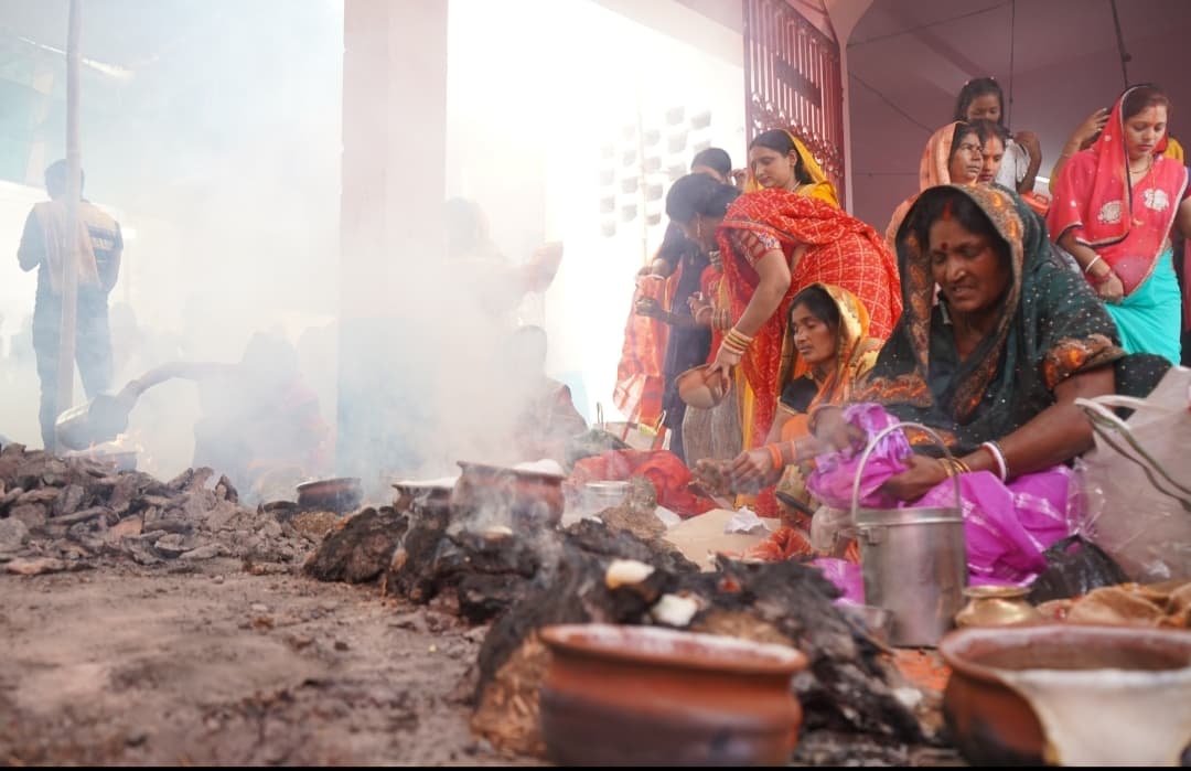 Bhagalpur news रामनवमी पर खीर बना भोग लगाने से माता होती हैं प्रसन्न