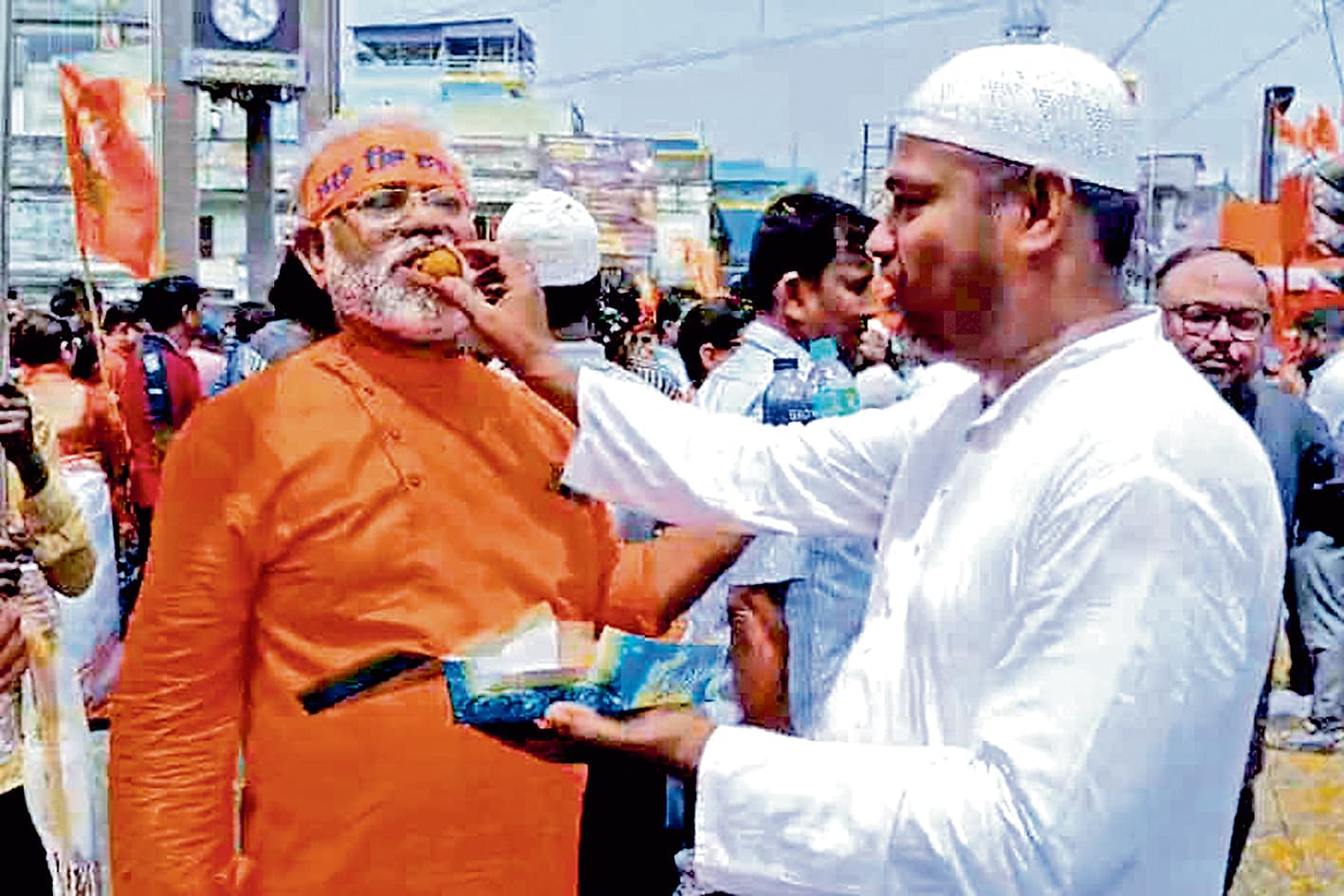 मालदा : रामनवमी उत्सव में मुस्लिम भी हुए शामिल