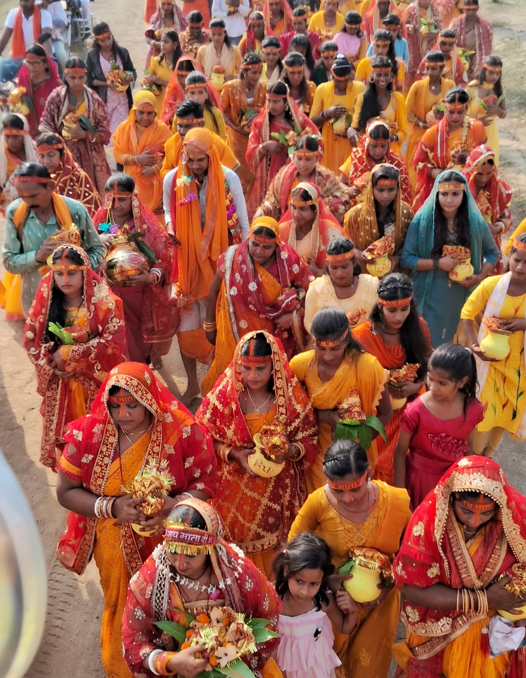 गया : नसेर में भागवत प्राणप्रतिष्ठा यज्ञ शुरू