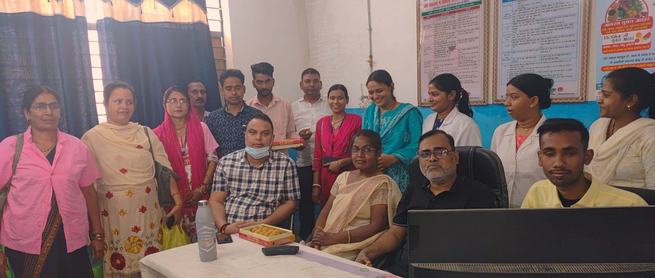 स्वास्थ्यकर्मियो ने मां व नवजात शिशु के जीवन को सुरक्षित करने का लिया संकल्प