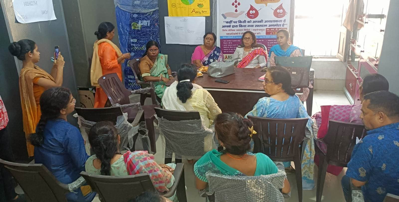 स्वास्थ्य दिवस पर जयप्रकाश महिला कॉलेज में हुआ कार्यक्रम