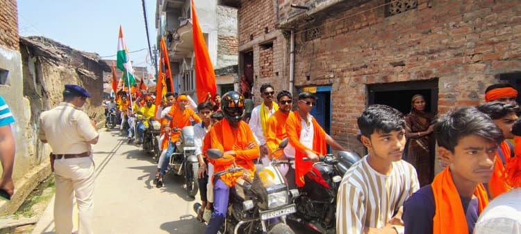 जय श्रीराम के नारों से गूंज उठा रोहतास