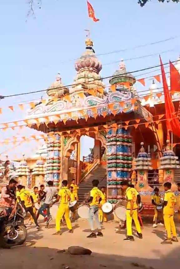 सरईडीह व पोखरी में निकली रामनवमी की शोभायात्रा