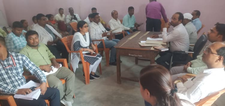 विकास शिविर के आयोजन को लेकर हुई एक दिवसीय कार्यशाला