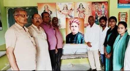 Education news from Samastipur:वंदे मातरम के रचनाकार की मनायी गयी पुण्य तिथि